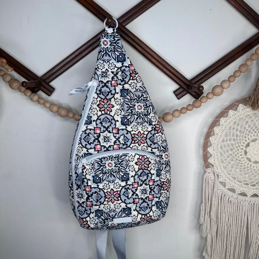 Vera Bradley Lisbon Medallion Essential Sling Backpack